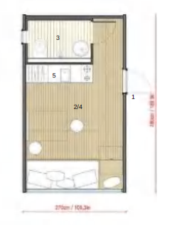 Nest Layout Example GL_3 Configuration A Floor plan
